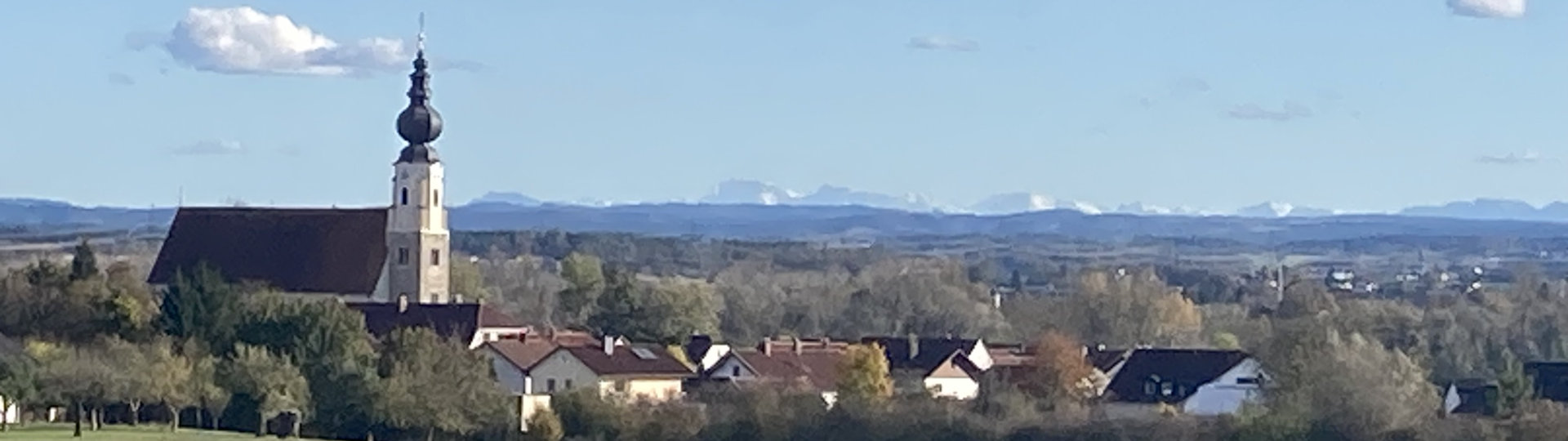 Stadtverein Simbach an Inn Titelbild Blick auf Erlach