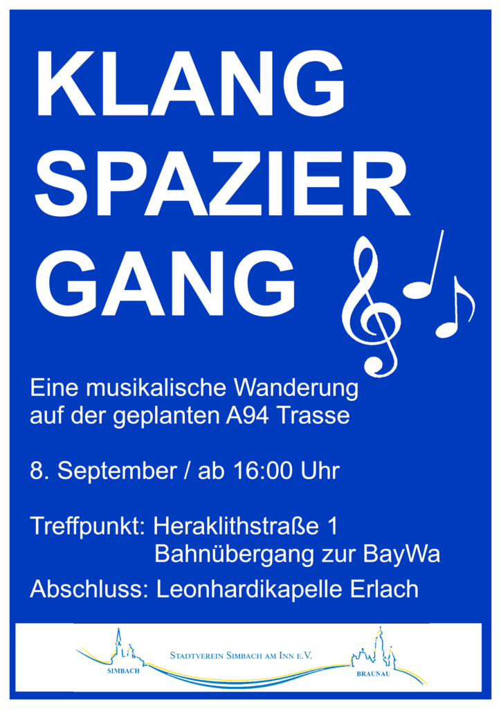 Einladung zum Klangspaziergang am 8. September 2024